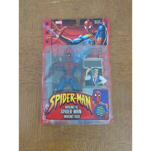 Marvel Spider-Man Classics Magnetic 2002 Toy Biz Figure Wall-Mountable Accessory